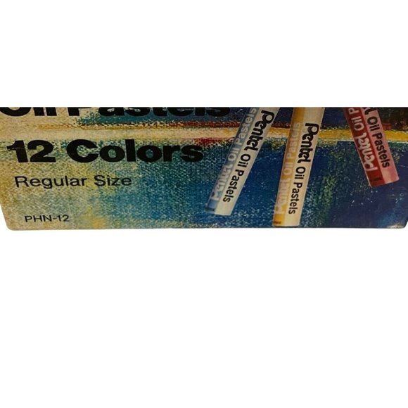 Pentel Oil Pastel 12 New Colors 3 1/4" x 5 1/8" - Picture 2 of 5